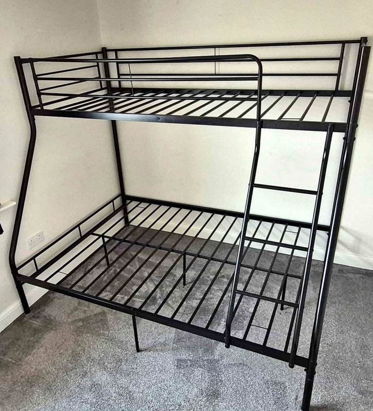 Triple bunk bed frame (delivery available 