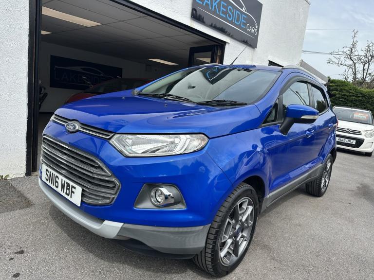 FORD ECOSPORT 1.0 T EcoBoost Titanium Blue Manual Petrol 2016