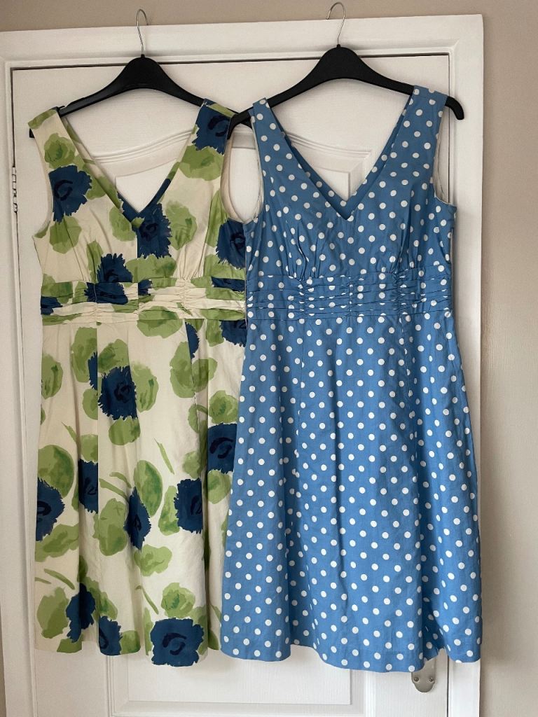 2 Boden fit & flare sundresses 8R
