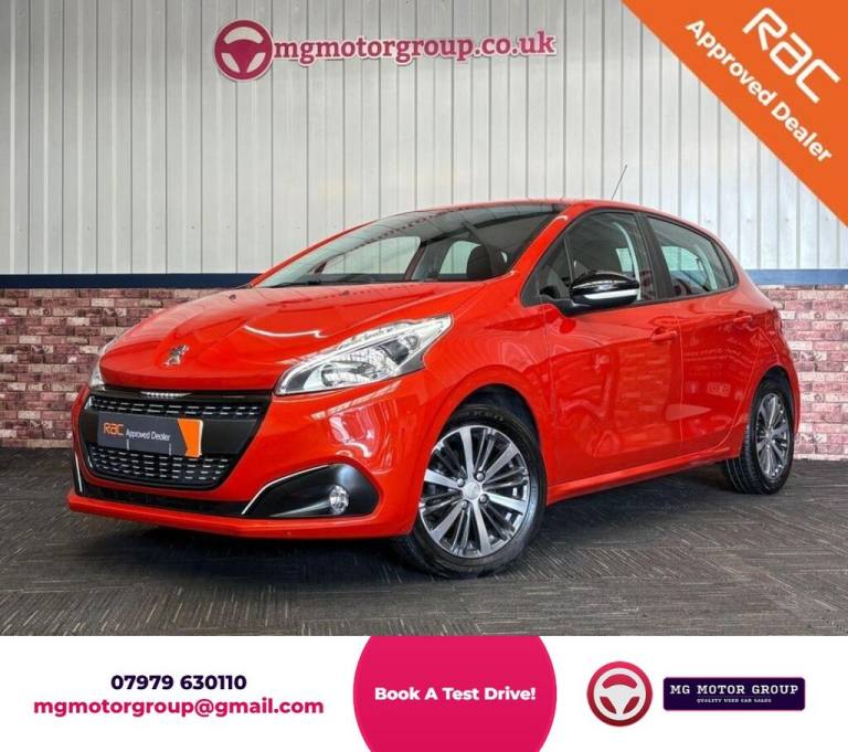2016 Peugeot 208 1.2 PureTech XS White Hatchback 5dr Petrol Manual Euro 6 (82 ps) Hatchback Petro...