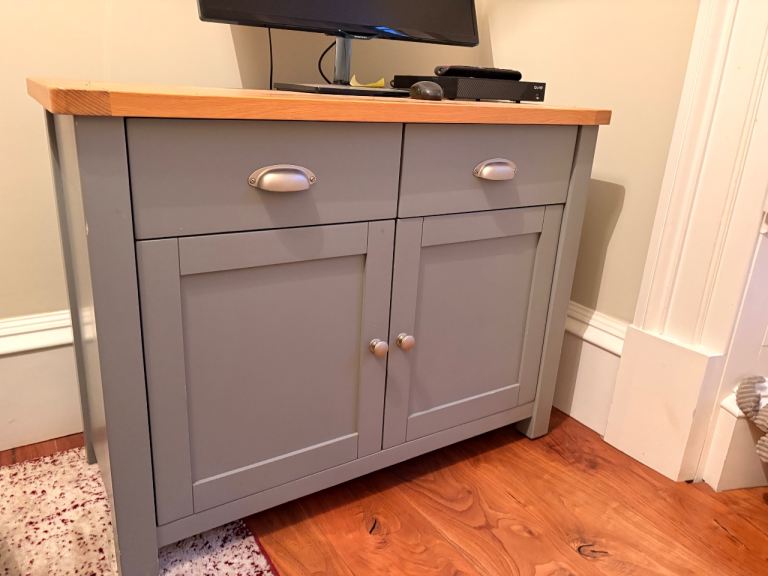 Painted Oak Sideboard / Cupboard – Cotswold Company ** Reduced Price**