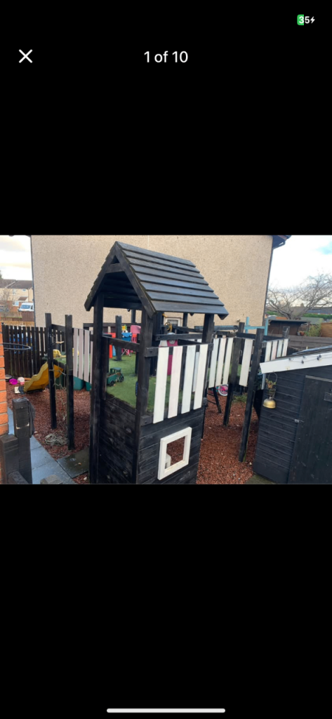 Huge Custom Made Climbing Frame