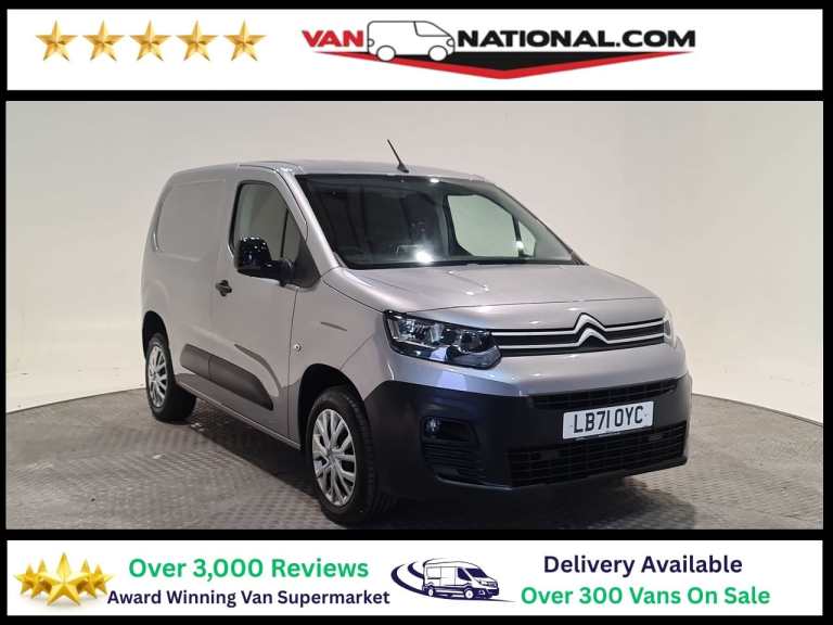 2021 Citroen Berlingo 1.5 BLUEHDI M 1000 ENTERPRISE PRO 100 BHP SWB Panel Van Diesel Manual