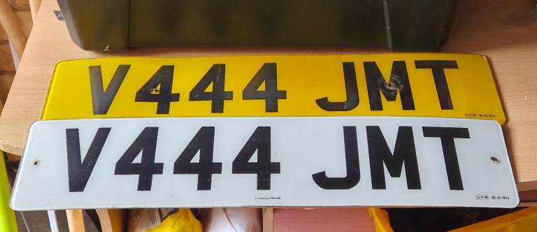 Private registration- V444JMT