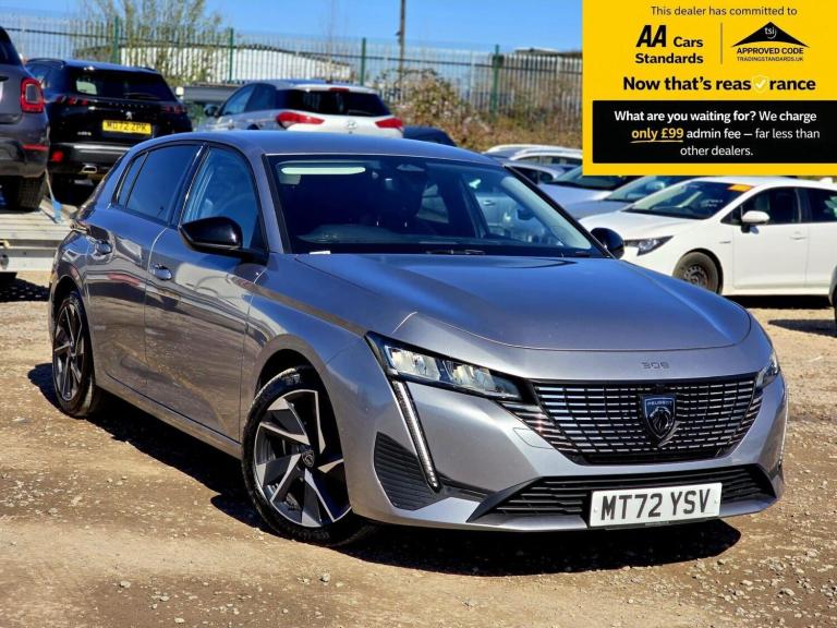2022 Peugeot 308 1.2 PureTech Allure Premium Hatchback 5dr Petrol EAT Euro 6 (s/s) (130 ps) Hatch...