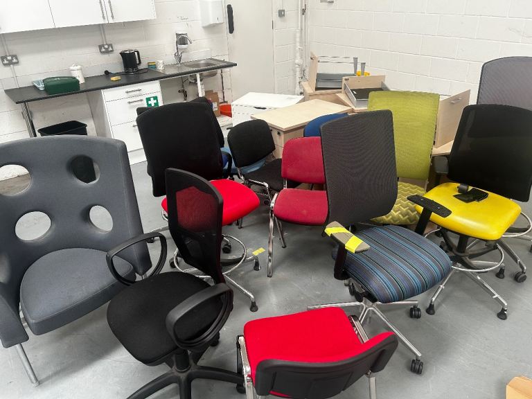 Office chairs going free - see images