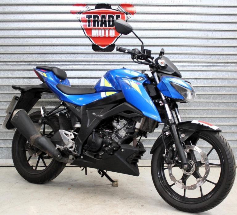 2020 70 SUZUKI GSX-S125 GSXS 125 BLUE NEW MOT LEARNER LEGAL HPI CLEAR TRADESALE