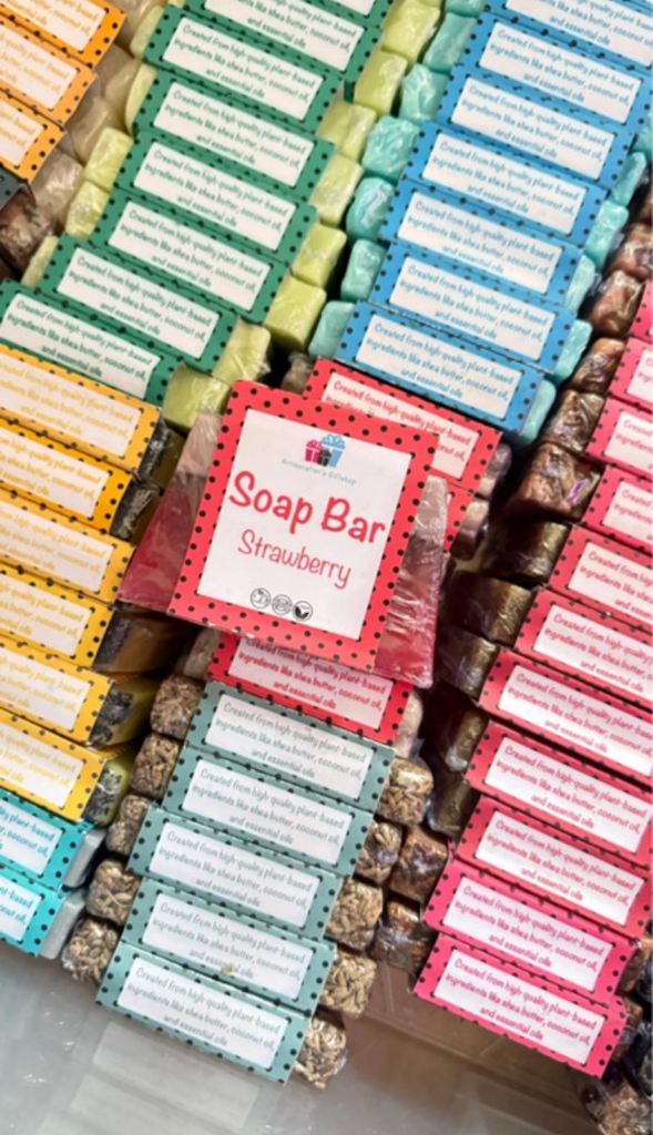 110 vegan soap bars - soap business start up