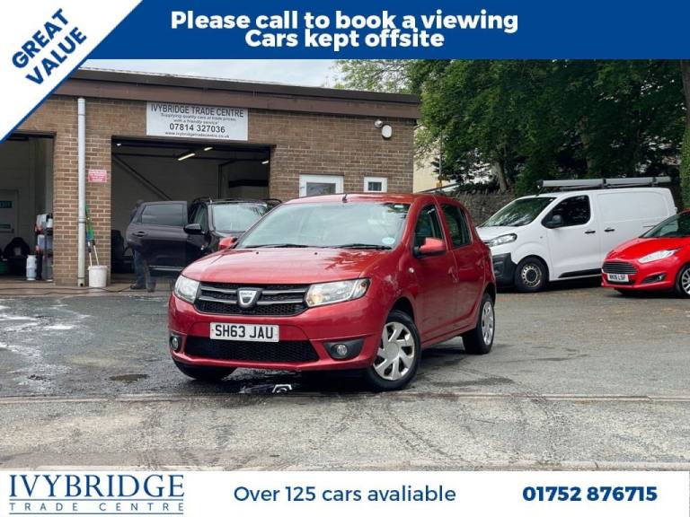 2013 63 DACIA SANDERO 1.2 LAUREATE HATCHBACK 5DR PETROL MANUAL EURO 5 (75 PS)