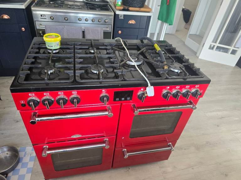 Belling 7 ring gas range cooker 