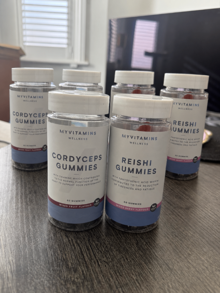 Myvitamins Cordyceps & Reishi Gummies - New x6