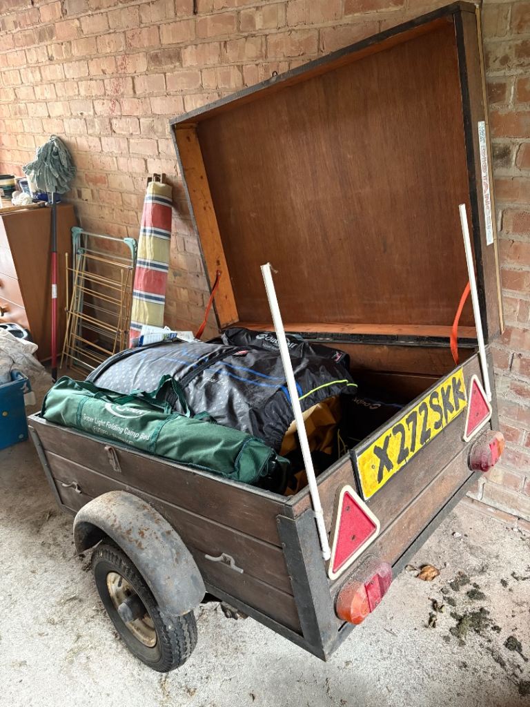 Wooden Car Trailer - Sturdy and Reliable