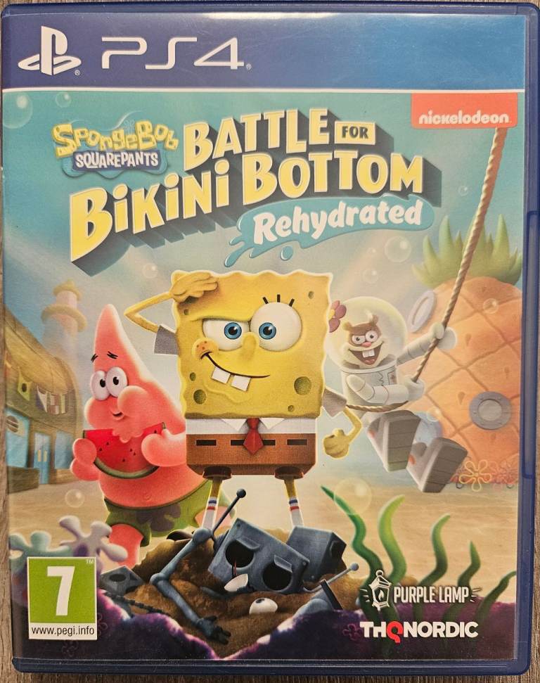 SpongeBob SquarePants: Battle for Bikini Bottom Rehydrated PlayStation 4 PS PS4