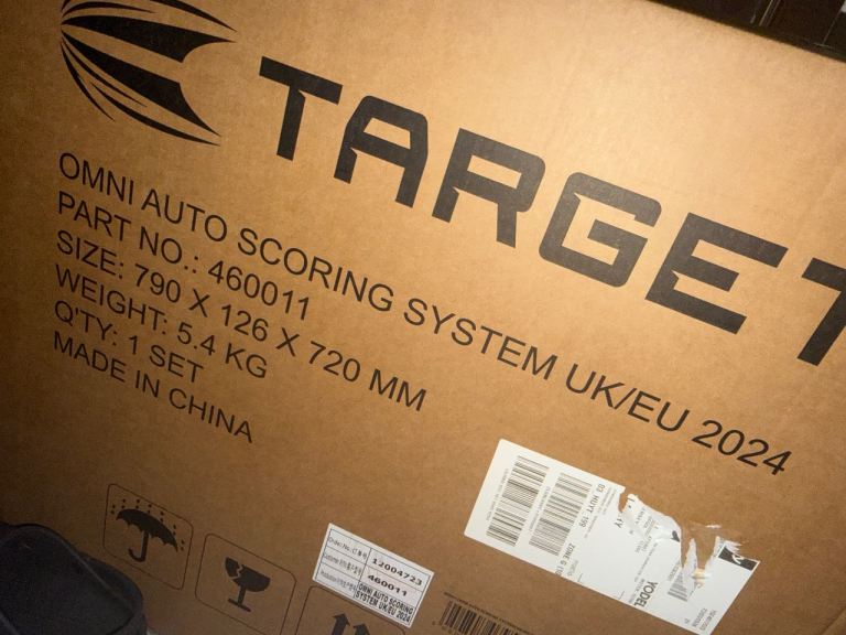 Brand new never opened target omni auto darts scoring system 2024