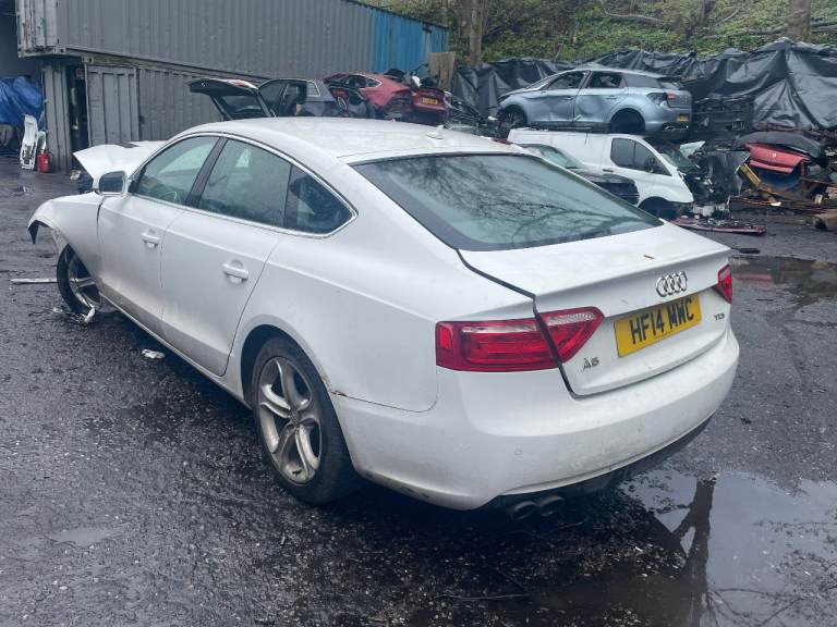 ♻️AUDI A5 WHITE 2.0 DIESEL -  2014 - BREAKING / SPARES CGLC/PCG♻️