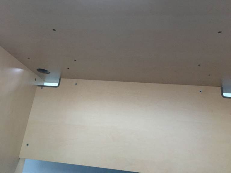 Home Office Desk Table Maple Finish 140W x 80L x 73D