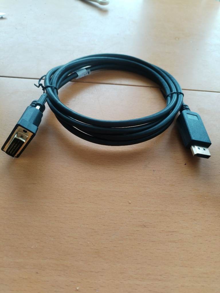 DisplayPort to DVI-D Cable Male to Male Digital Video cable