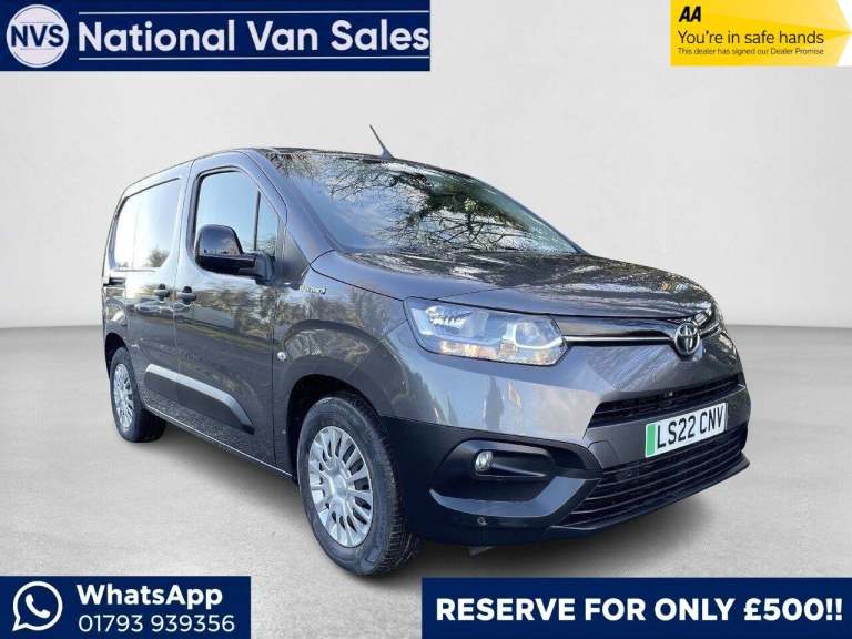 2022 Toyota ProAce 50kWh Icon Short Panel Van Auto SWB 5dr (7kW OBC) PANEL VAN Electric Automatic