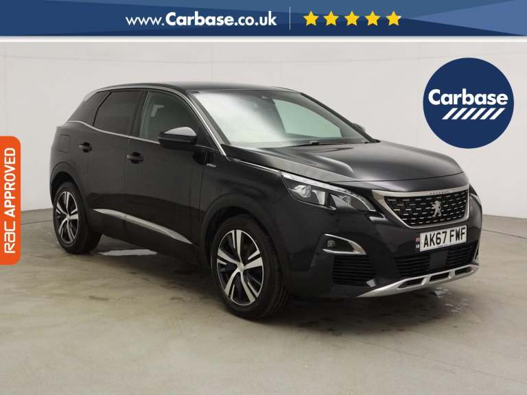 2017 Peugeot 3008 1.2 PureTech GT Line SUV 5dr Petrol Manual Euro 6 (s/s) (130 ps) SUV PETROL Manual
