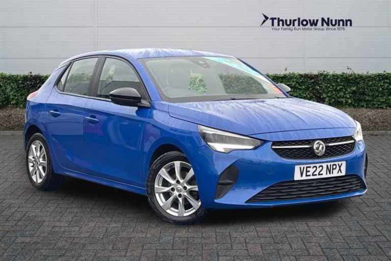 2022 Vauxhall Corsa 1.2 SE Edition Hatchback 5dr Petrol Manual Euro 6 (75 ps) Hatchback Petrol Ma...