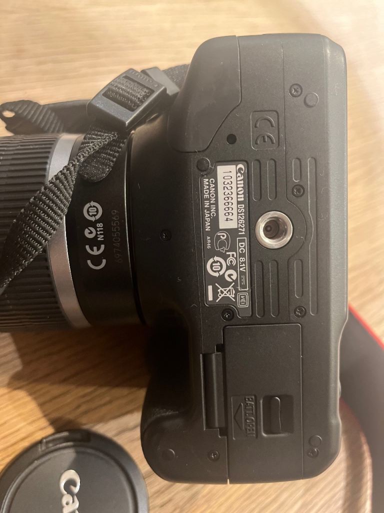 Cannon EOS 550D - charger and bag