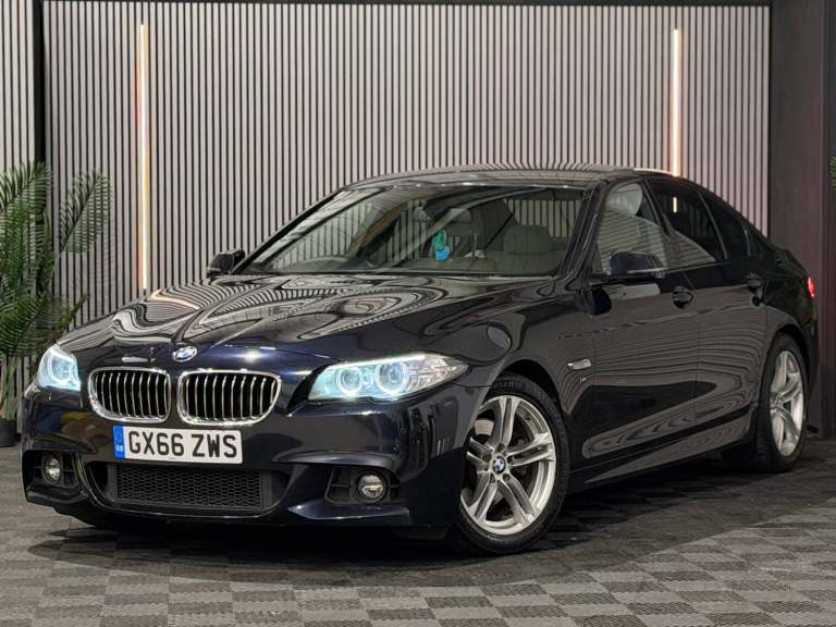 2016 BMW 5 Series 520d [190] M Sport 4dr Step Auto SALOON DIESEL Manual