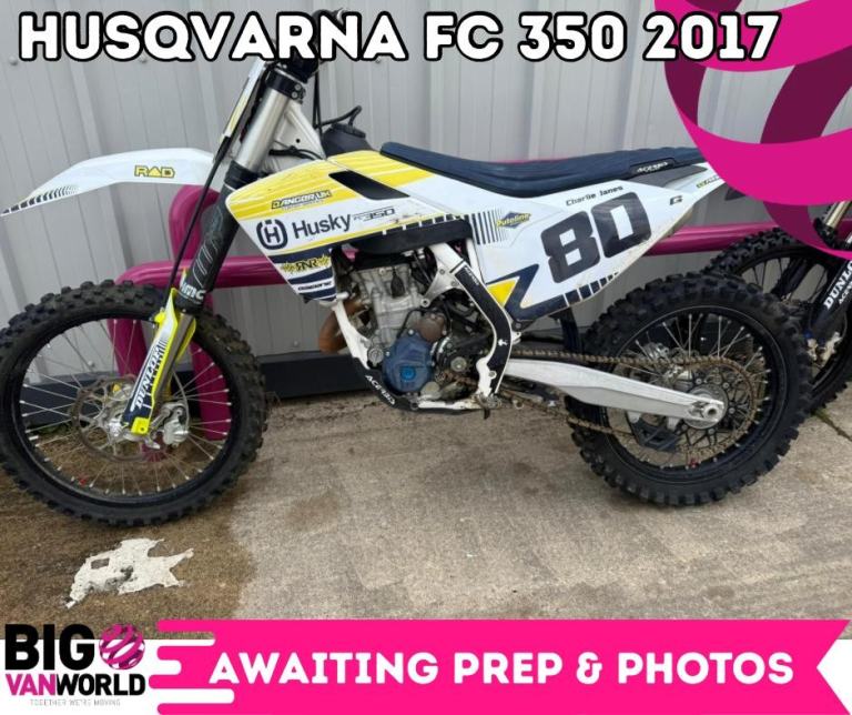Husqvarna FC 350 2017 - Only 77 Hrs - CleanConditionThroughout - Prepped