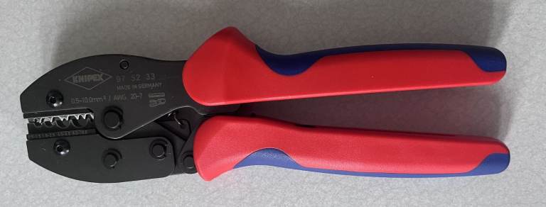 image for Brand New Knipex PreciForce® Hand Ratcheting Crimp Tool for Terminals, 0.5 → 10mm² Wire . 97 52 33