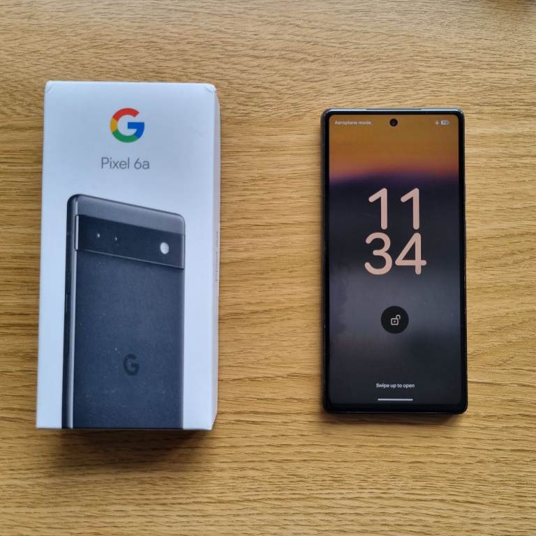Google Pixel 6a 100% Battery Health 