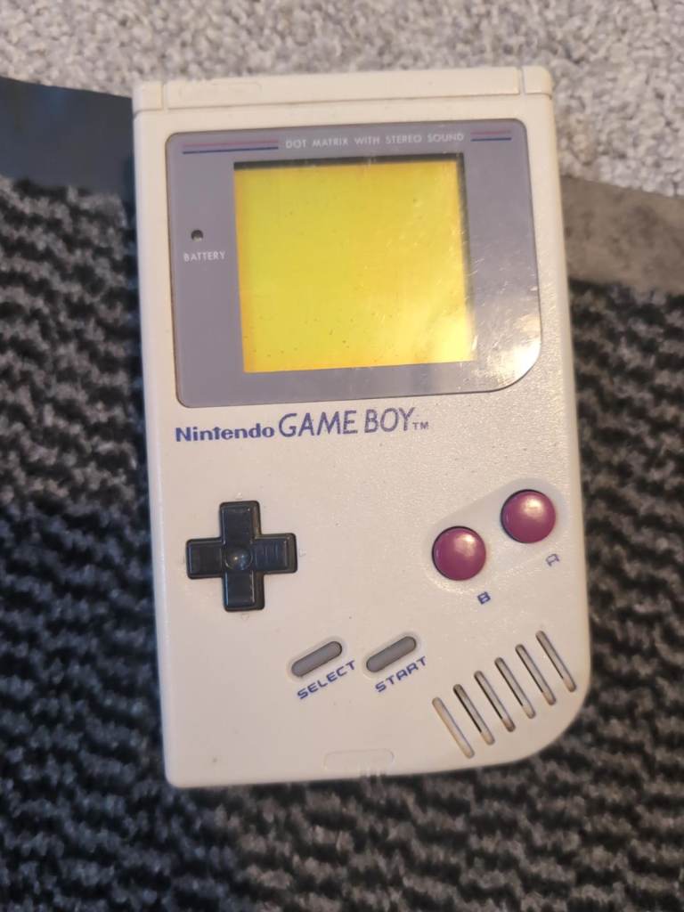 Original Nintendo Game Boy DMG-01 Grey Console – Vintage – Untested