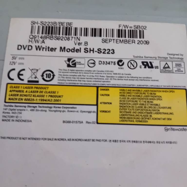 PC DVD WRITER