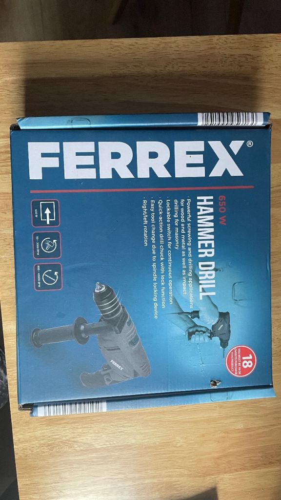 Ferrex Hammer driller 660w