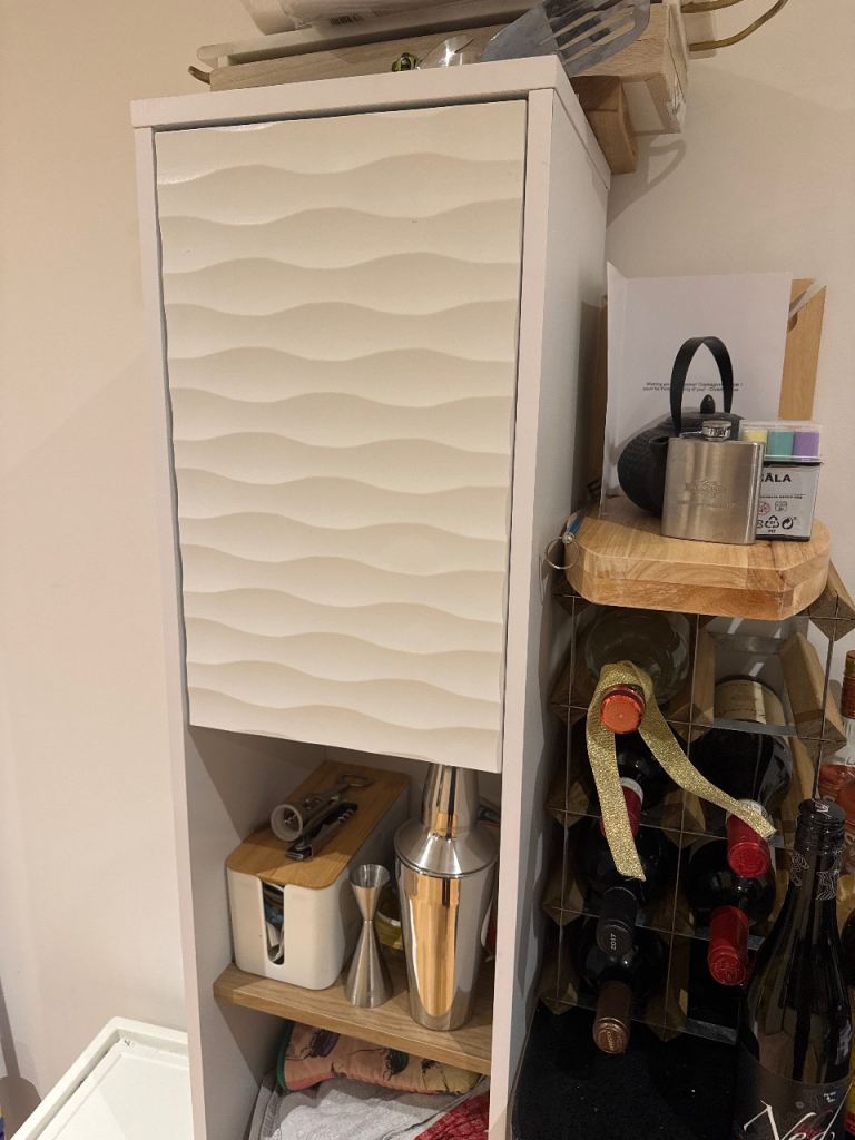 Habitat Zander Tallboy White - Bathroom cabinet 