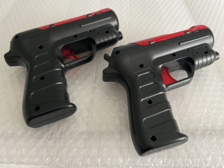 2 x Game Shot Hand Gun Move Motion Controller for Sony PS3 