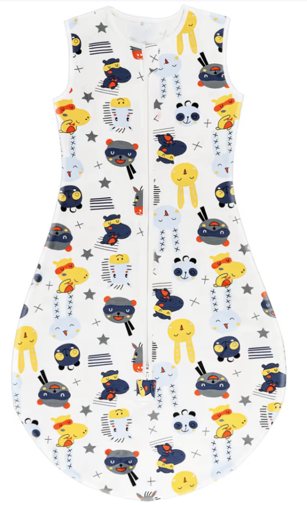 brand new. Baby Sleeping Bag Soft Cotton Breathable – Animals Print 0-6 Months 65cm