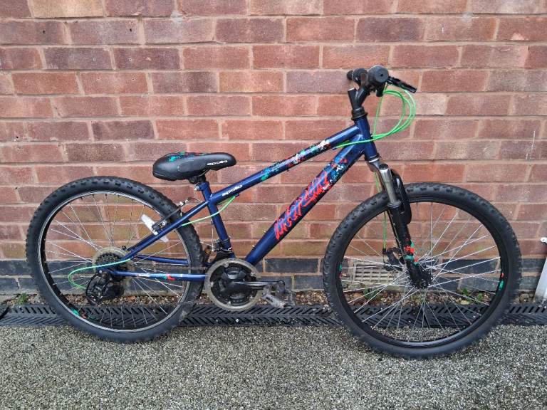 Kids Apollo Interzone 24 Inch Wheel Mountain Bike 