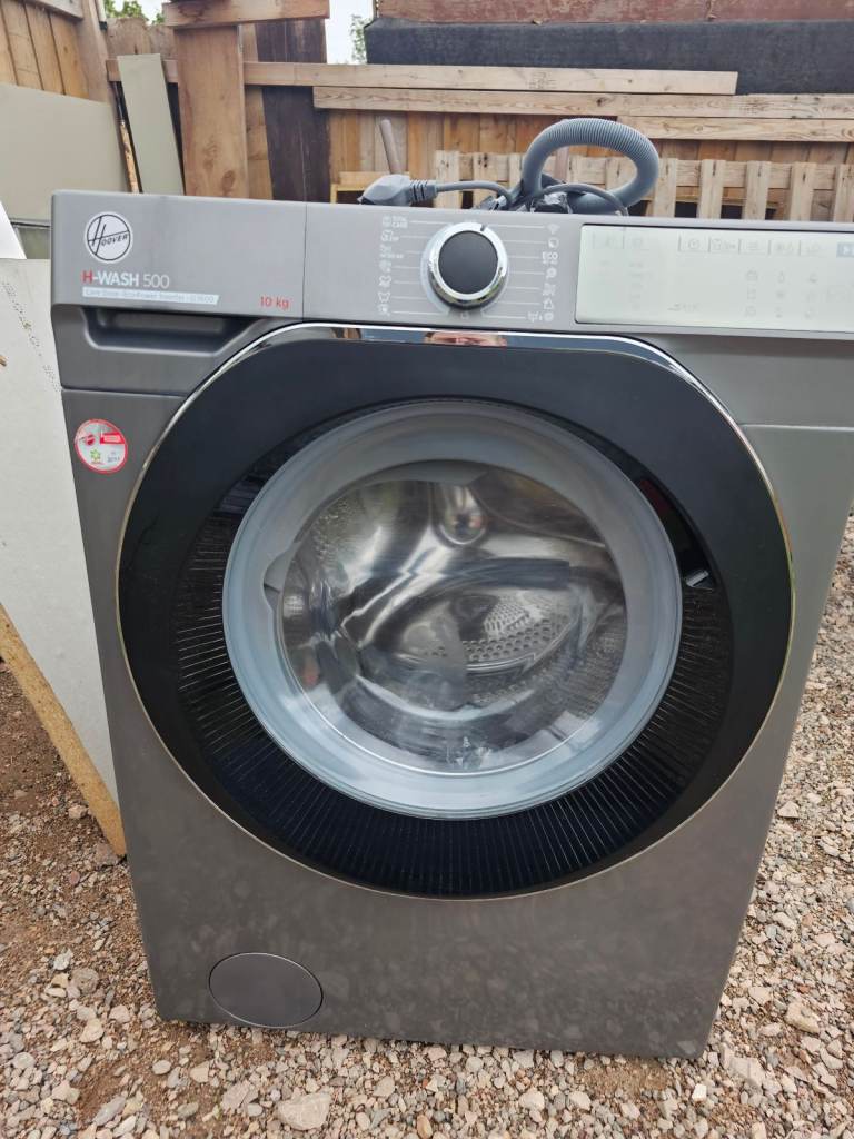 Hoover H-Wash 500 10kg Washing Machine - Good Condition Grey