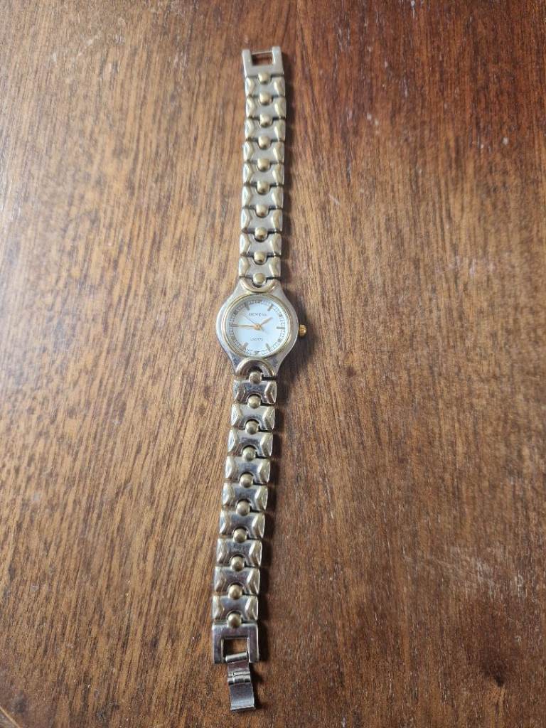 Geneva Quartz Watch Bracelet 