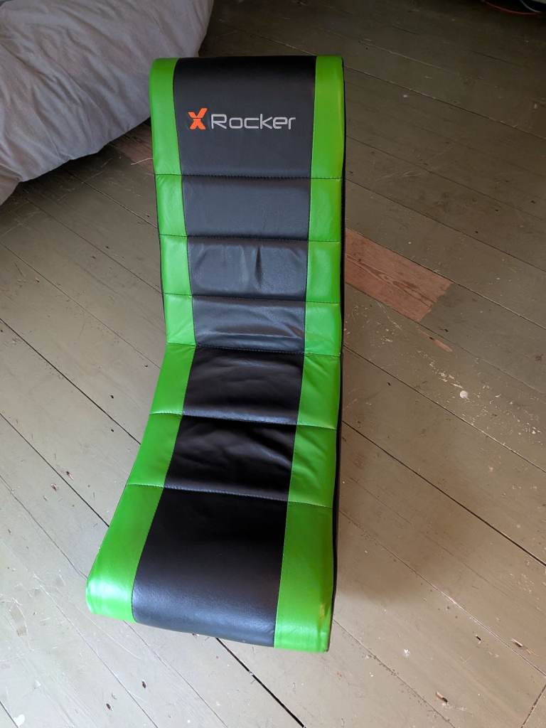XRocker gaming chair.