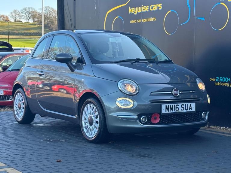  Fiat 500 1.2 Lounge Euro 6 (s/s) 3dr Petrol Manual