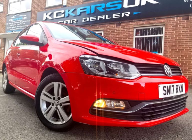 2017 Volkswagen Polo 1.0 Polo Match Edition 5dr - Full History 8 Services -£500 Extras Hatchback ...