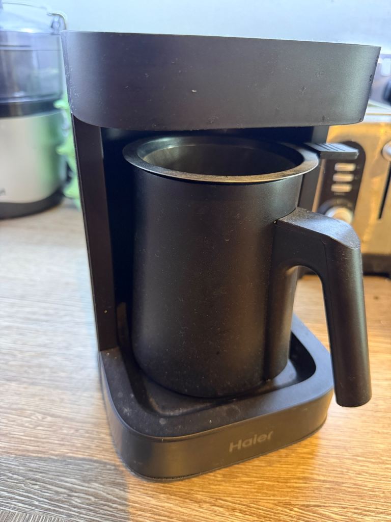 Haier Coffee Machine and Milk Frother - Good Condition