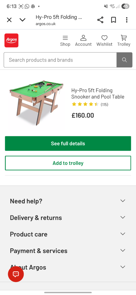 image for Pool table 