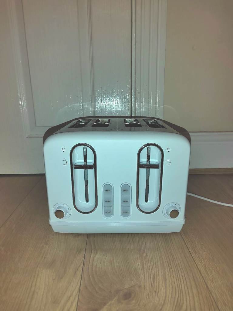 Cookworks T3225BE Scandi Style 4 Slice Toaster