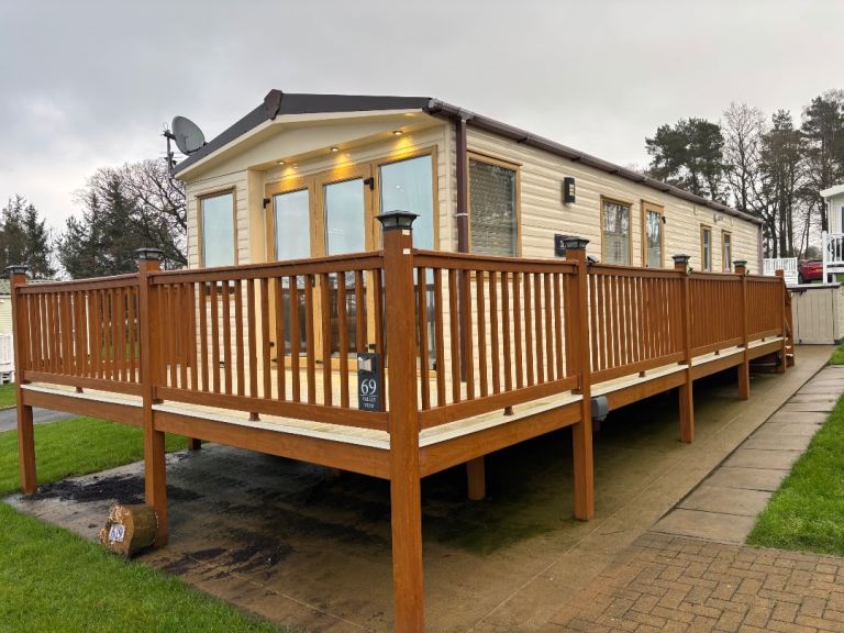 WITTON CASTLE CARAVAN AND DECKING