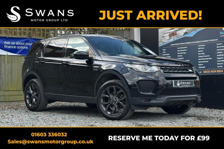 LAND ROVER DISCOVERY SPORT 2.0 TD4 Landmark Black Auto Diesel 2019. Black Auto D