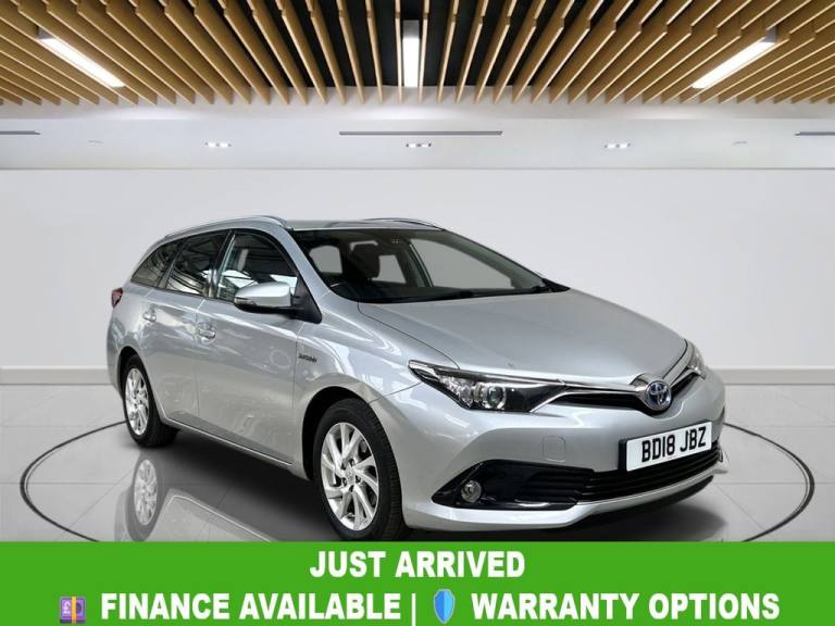 2018 Toyota Auris 1.8 VVT-h Icon Tech Touring Sports 5dr Petrol Hybrid CVT Euro 6 (s/s) (136  Est...