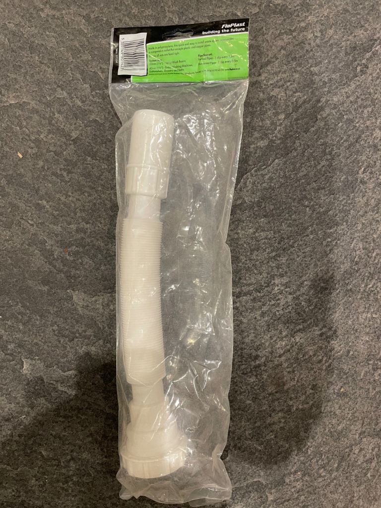 White 40mm Flexi-tube