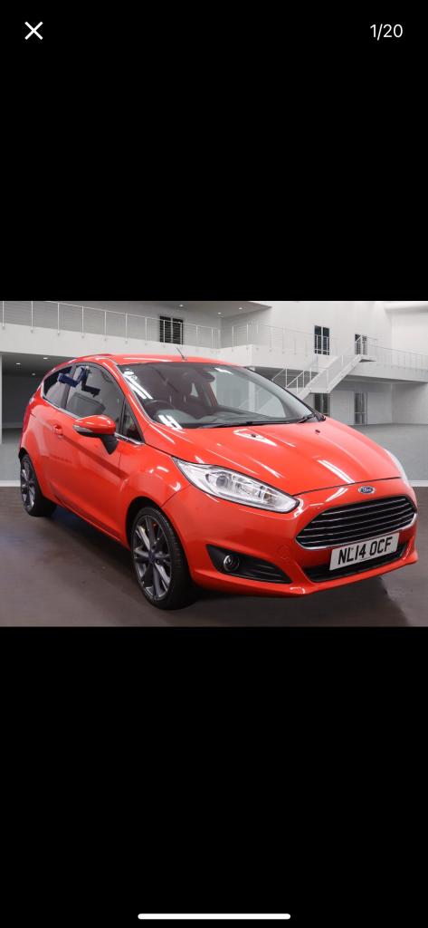 2014 Ford Fiesta 1.0 EcoBoost 125 Titanium 3dr HATCHBACK Petrol Manual