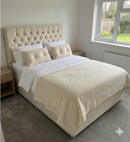 🛏️ 4FT6 Double Bed + Foam Mattress 📞 Storage Drawers Optional – 25% OFF